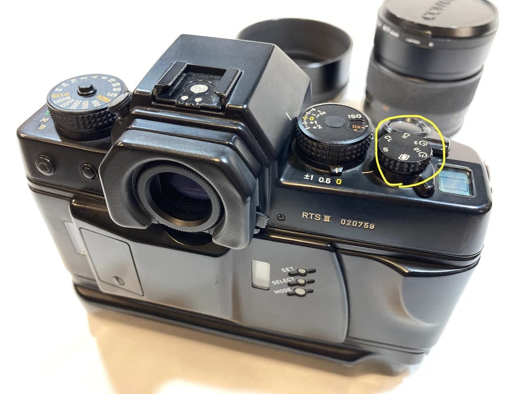 フィルムカメラ CONTAX RTS3 CarlZeiss Planar T*85mm f1.4