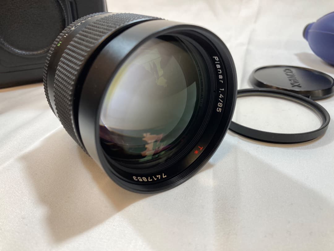 フィルムカメラ CONTAX RTS3 CarlZeiss Planar T*85mm f1.4