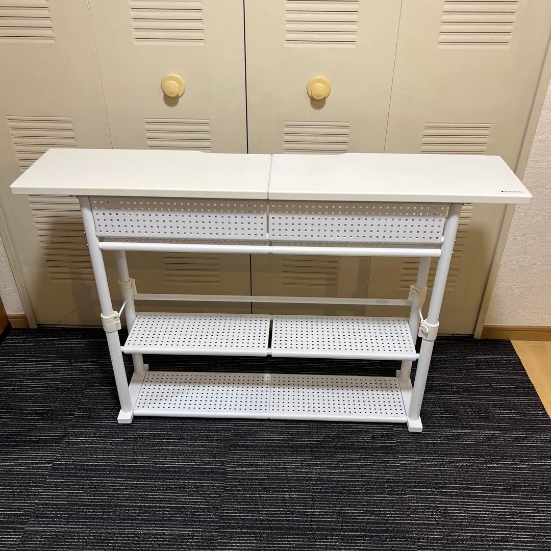 バウヒュッテ　エクステンションデスク　ホワイト