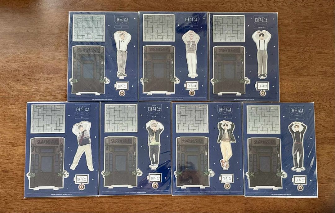 BTS マジックショップ マジショ　公式　アクリルスタンド　7人セット