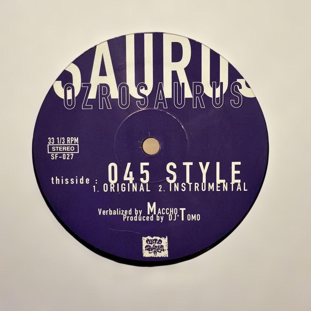 OZROSAURUS WHOOO 12インチレコード