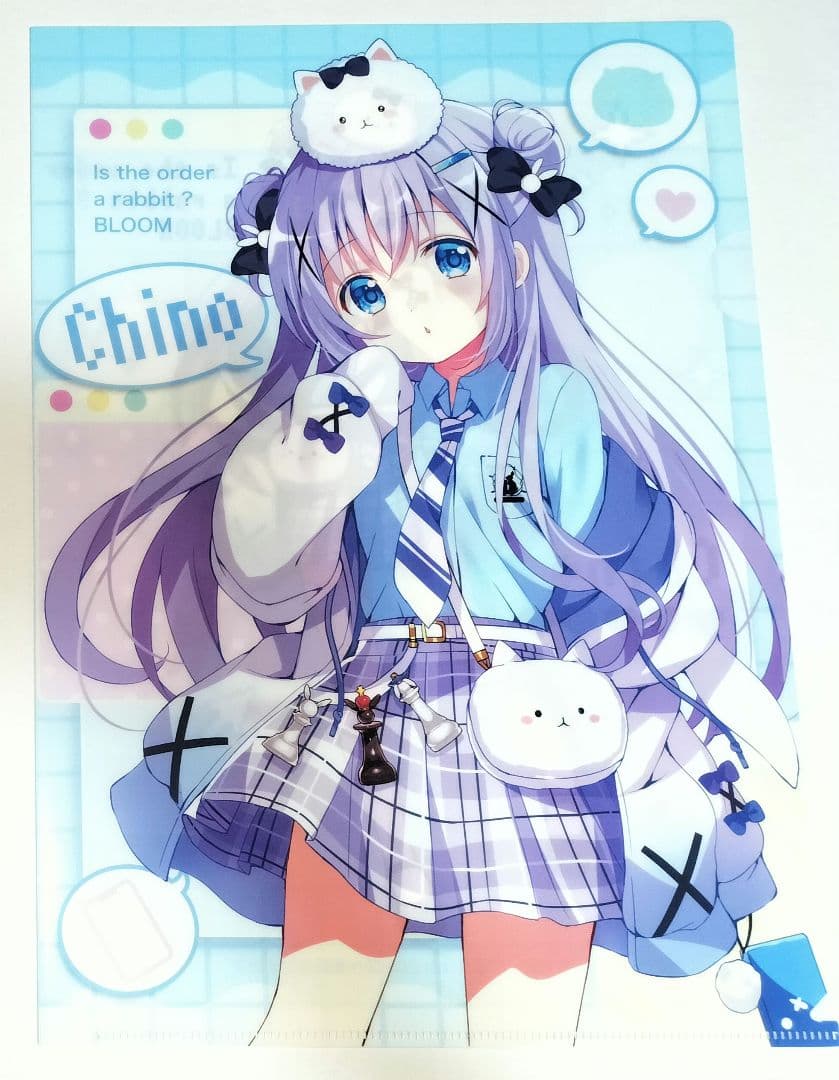ごちうさ チノ クリアファイル アトレ秋葉原 イマドキ女子