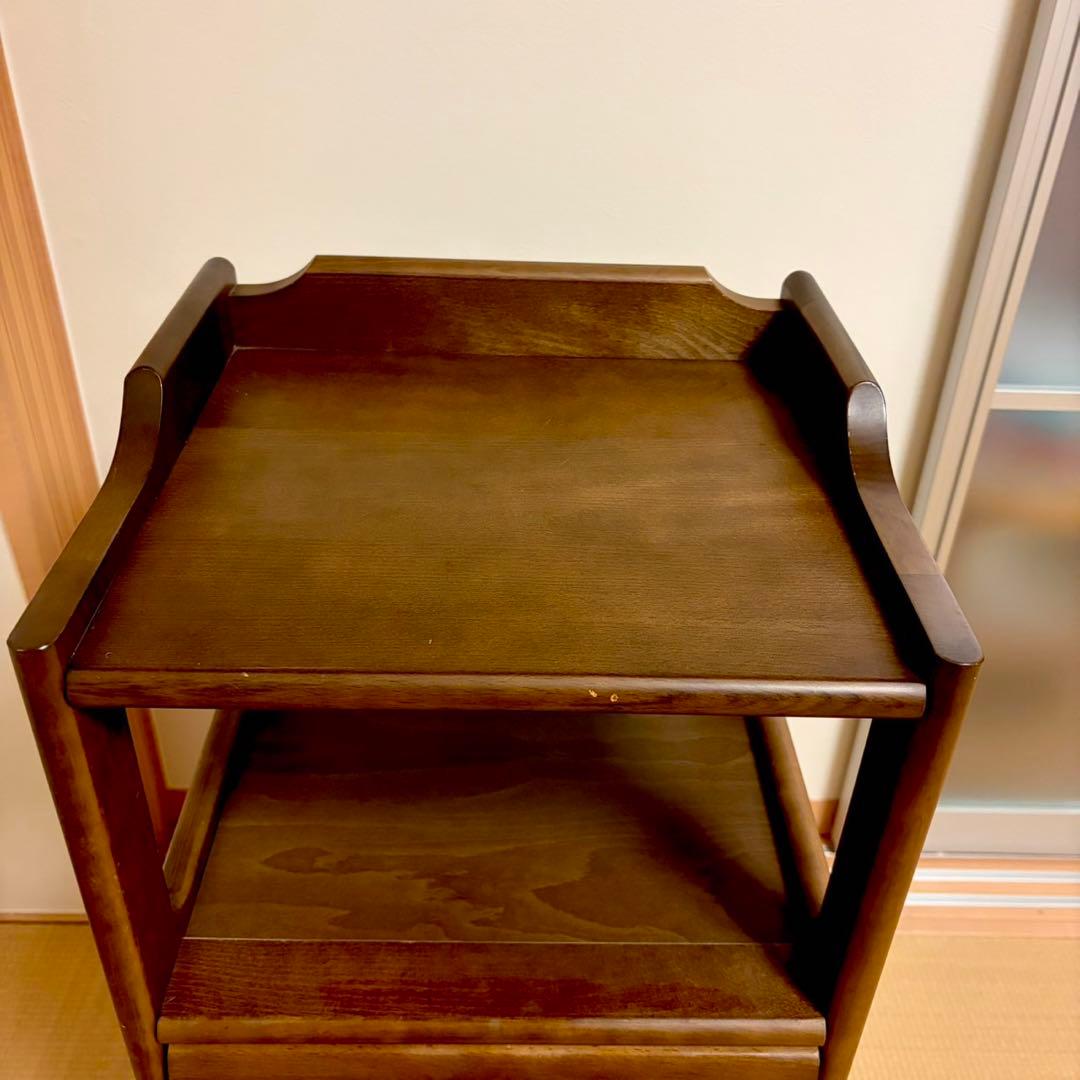 Karimoku カリモク 電話台 4段チェスト 高級家具