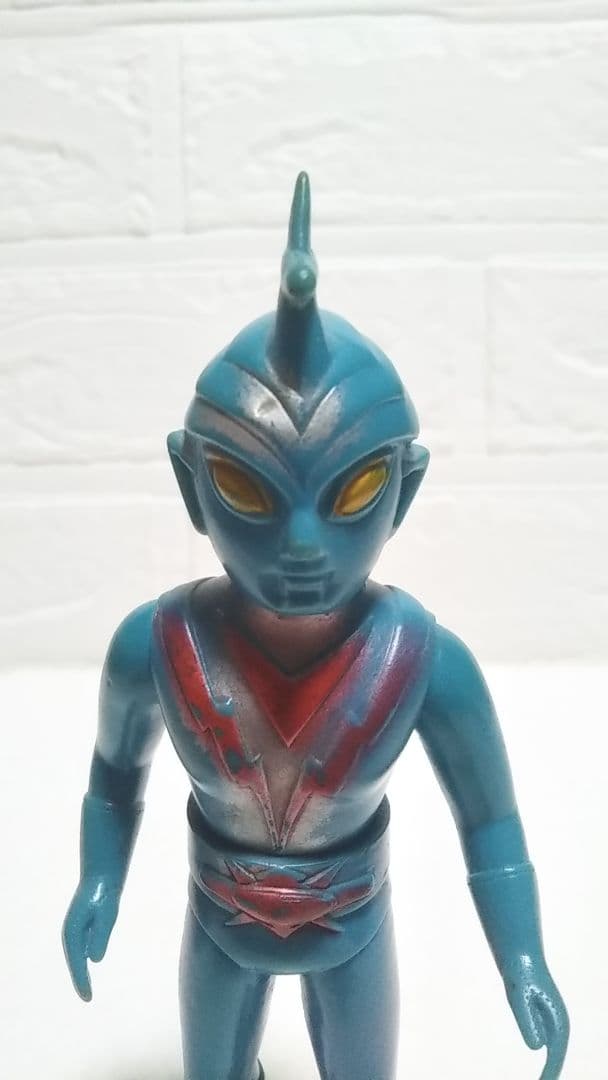 入手困難 ポピー製 流星人間ゾーン ソフビ 当時 検）ブルマァク マルサン