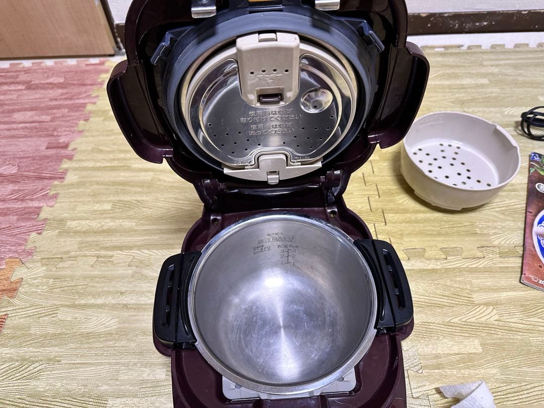 自動圧力IH鍋 可変圧力 象印 EL-MB30 煮込み自慢 ボルドー