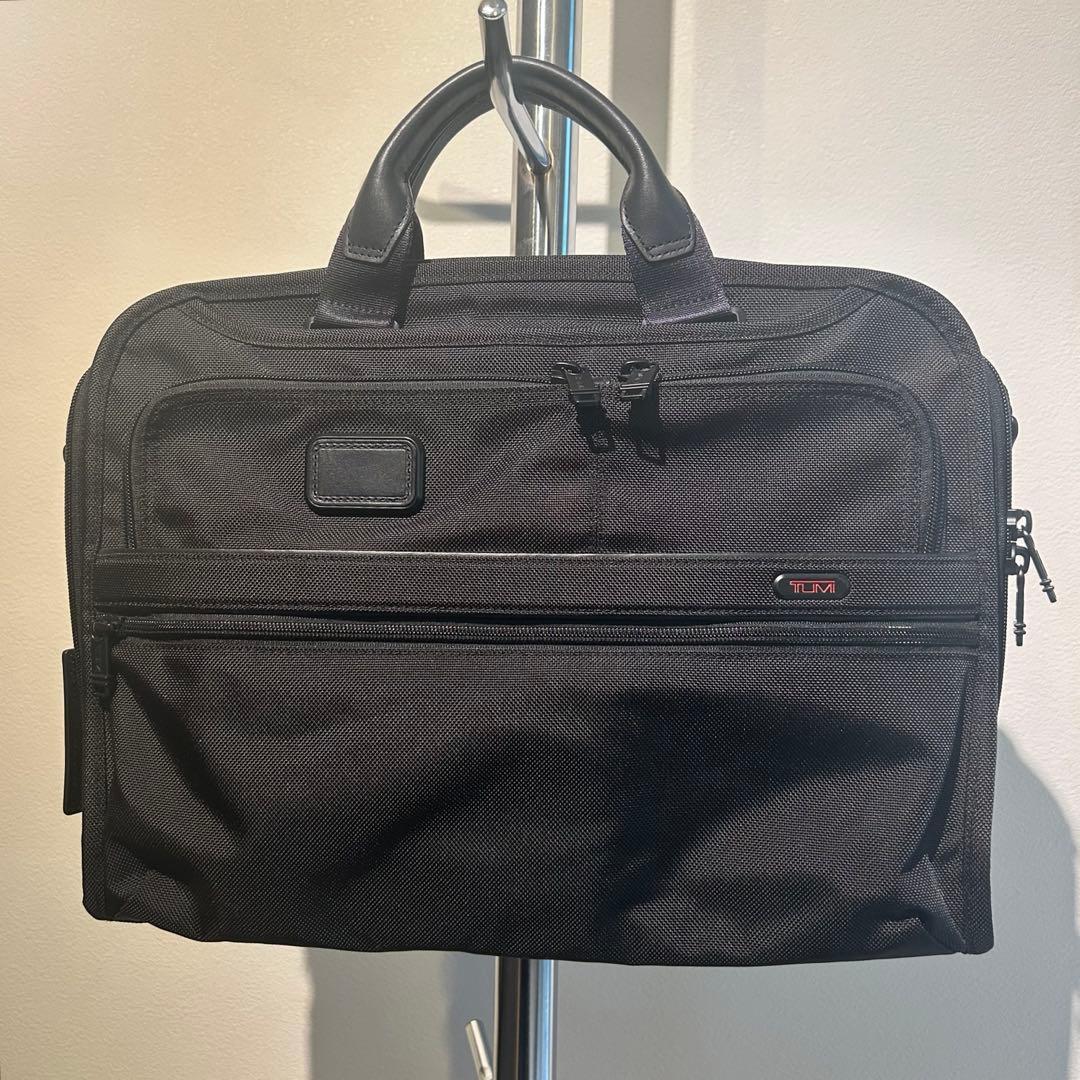 TUMI organizer portfolio brief ブラック