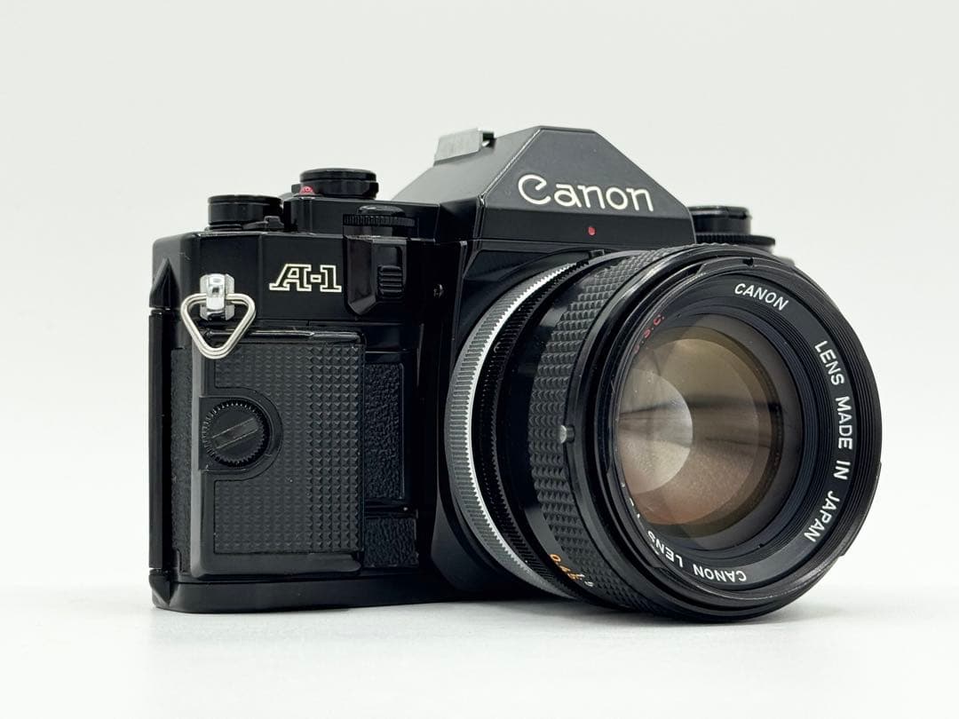 【完動品】Canon A-1 + FD 50mm F1.4 S.S.C.