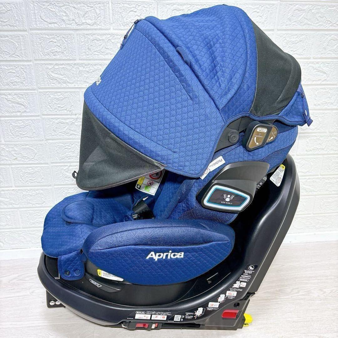 Aprica フラディアグロウISOFIX 360° safety ネイビー 青