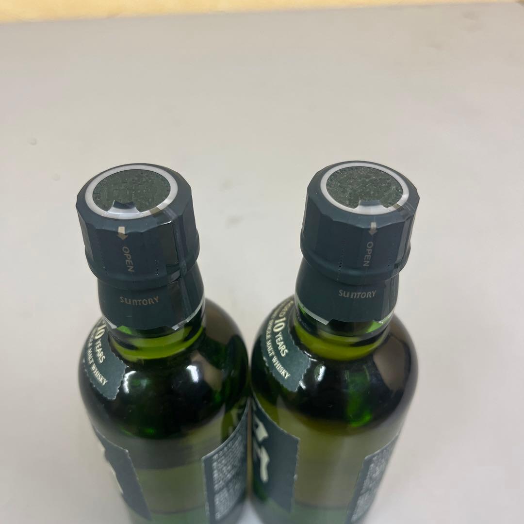 白州 10年 シングルモルトウイスキー 180ml 2本