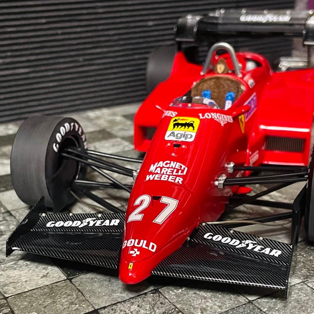 カスタム品 1/18 GP replicas フェラーリ 126C4M 1984
