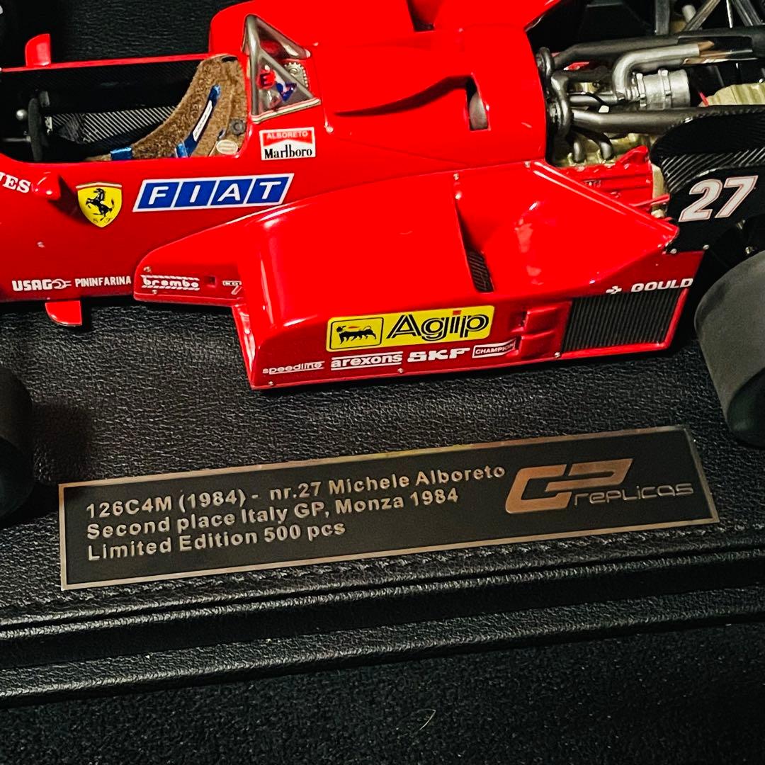 カスタム品 1/18 GP replicas フェラーリ 126C4M 1984