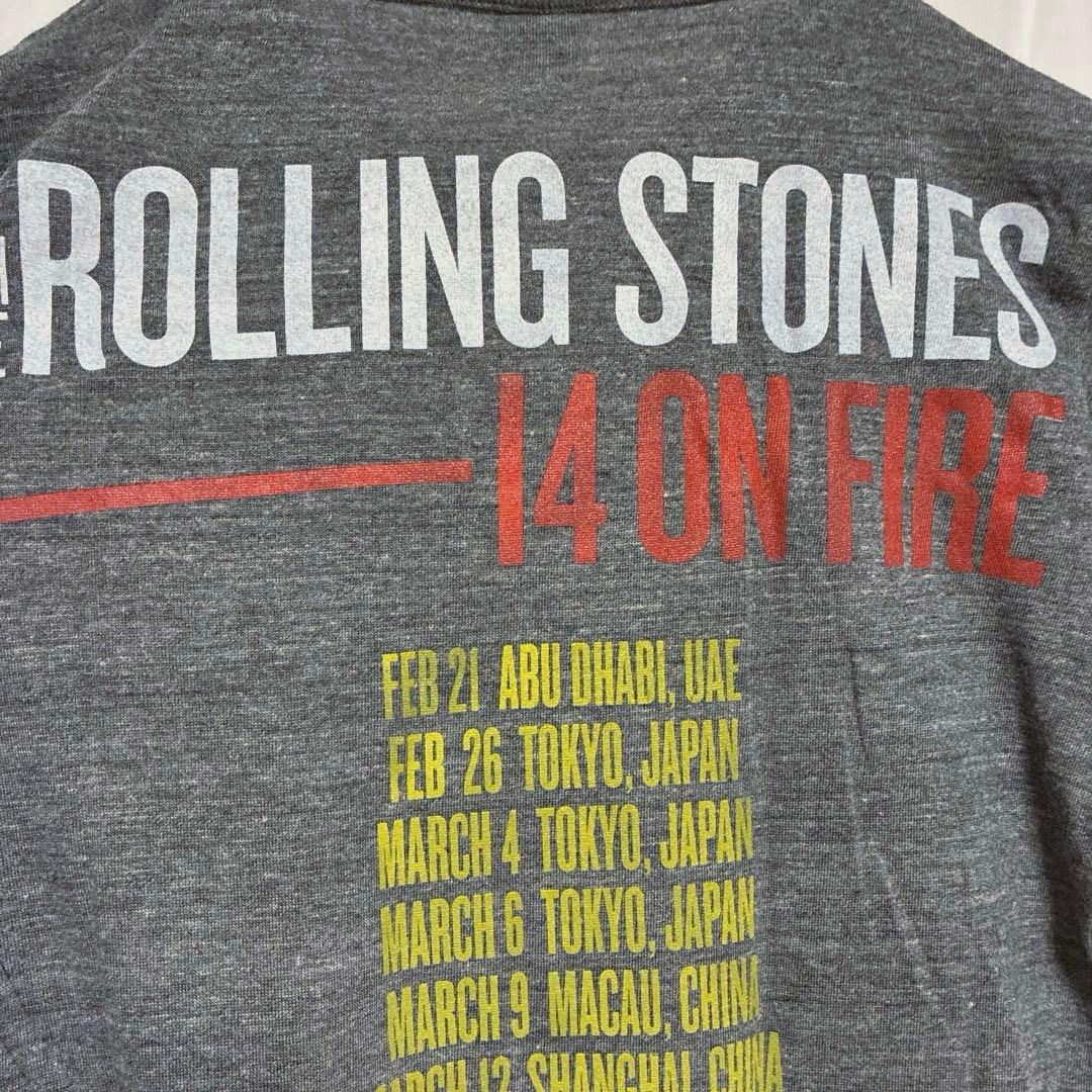 ローリングストーンズ 2014年 【14ONFIRE 】ツアーTシャツ M