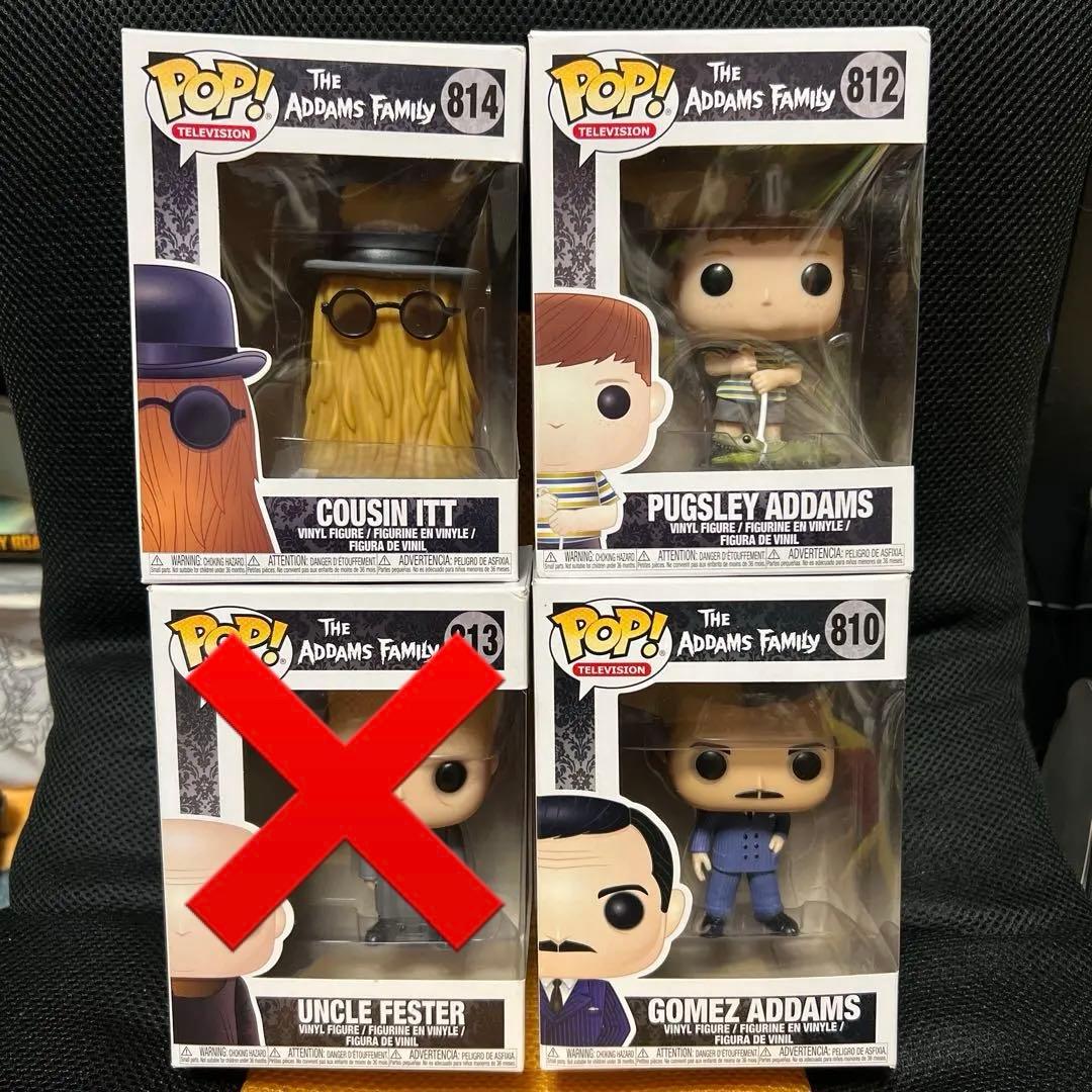 レア アダムスファミリー funko POP 3点セット