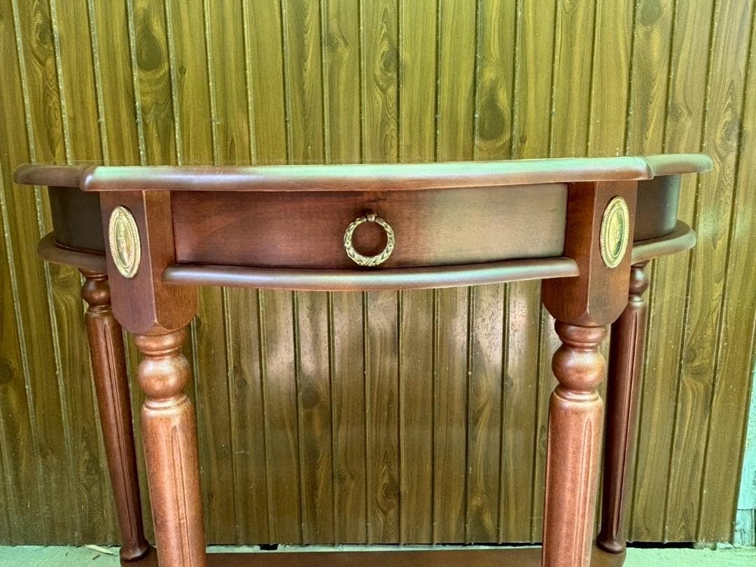 アンティーク　コンソールテーブル　サイドテーブル　インテリア　古家具