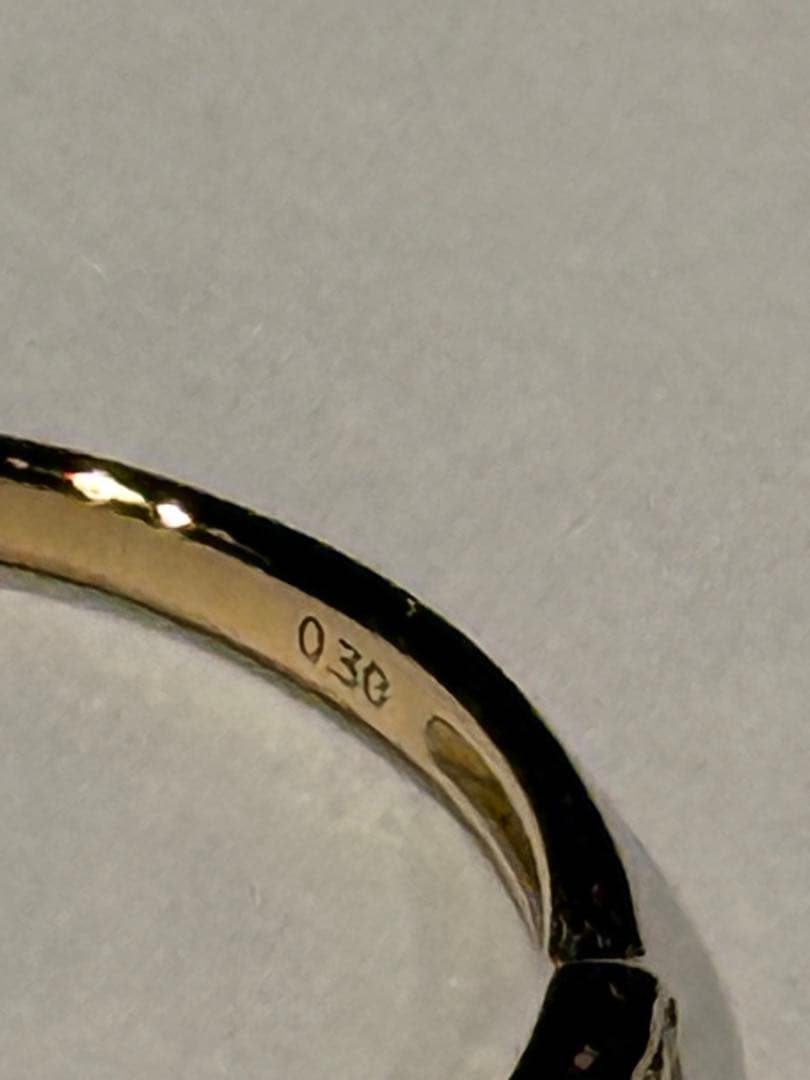 K18ダイヤ（HC）リング　12号