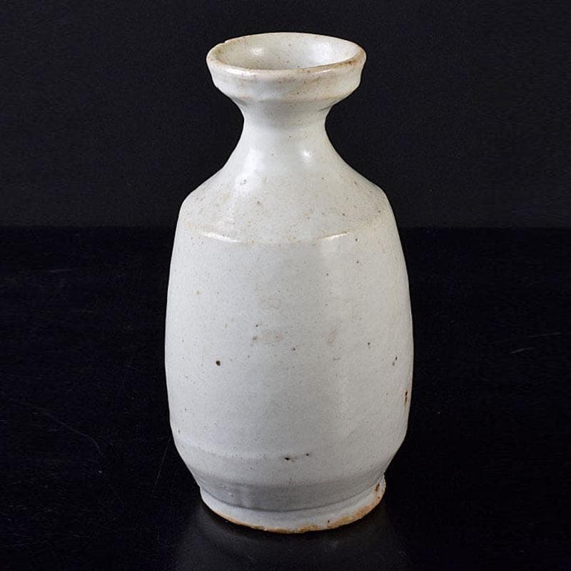 朝鮮美術　李朝　高麗白磁　徳利　D　R8378