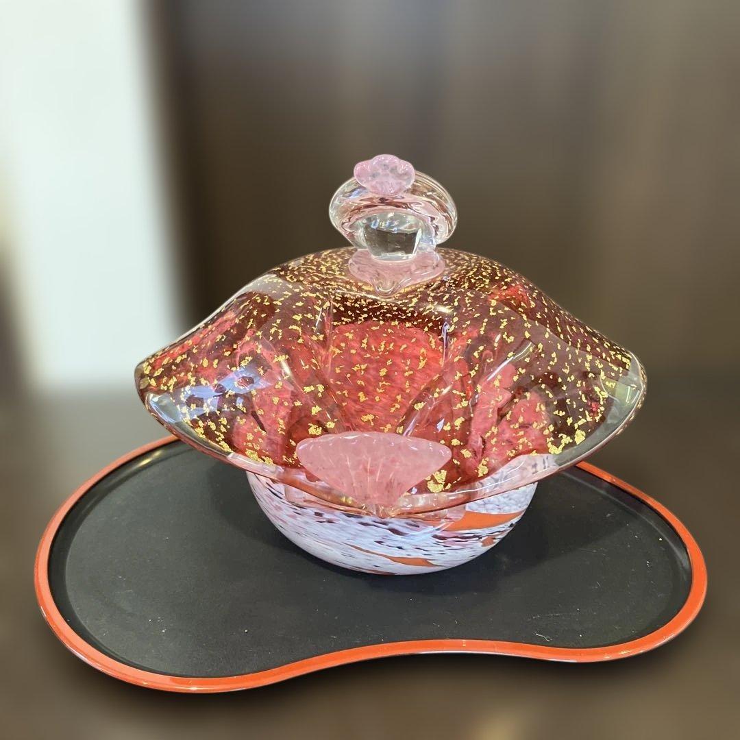 硝子細工雛人形