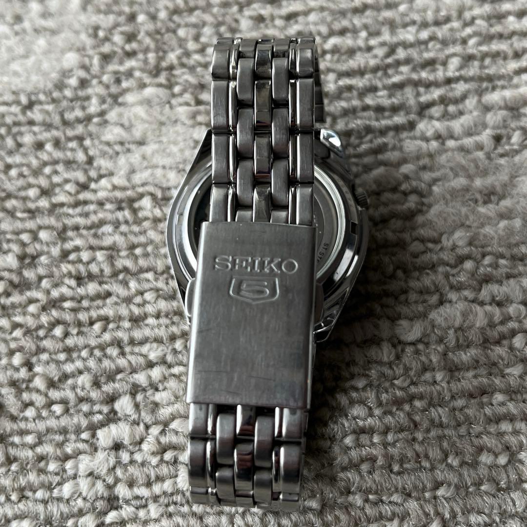 セイコー 5 SEIKO5自動巻き グリーン文字盤