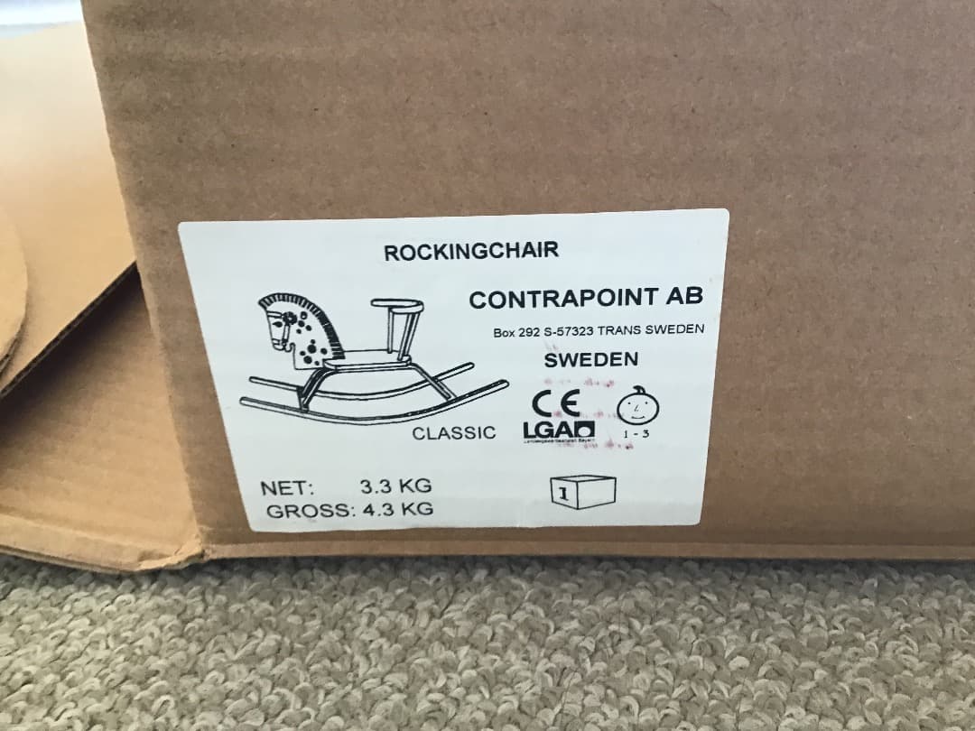 木馬　アンティーク