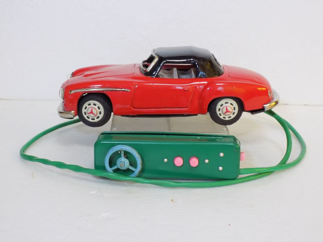 ブリキ　電動リモコン【メルセデスベンツ190SL】動作品