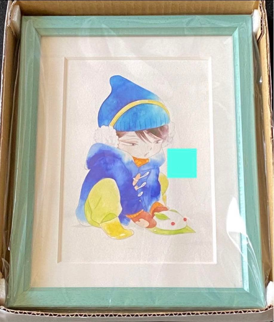 中村明日美子blanc原画展★直筆サイン入り複製原画　キッズ佐条