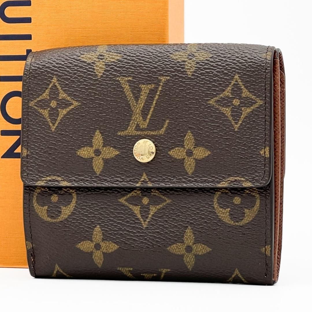 【美品】ヴィトン モノグラム ポルトモネビエ カルトクレディ Wホック 財布