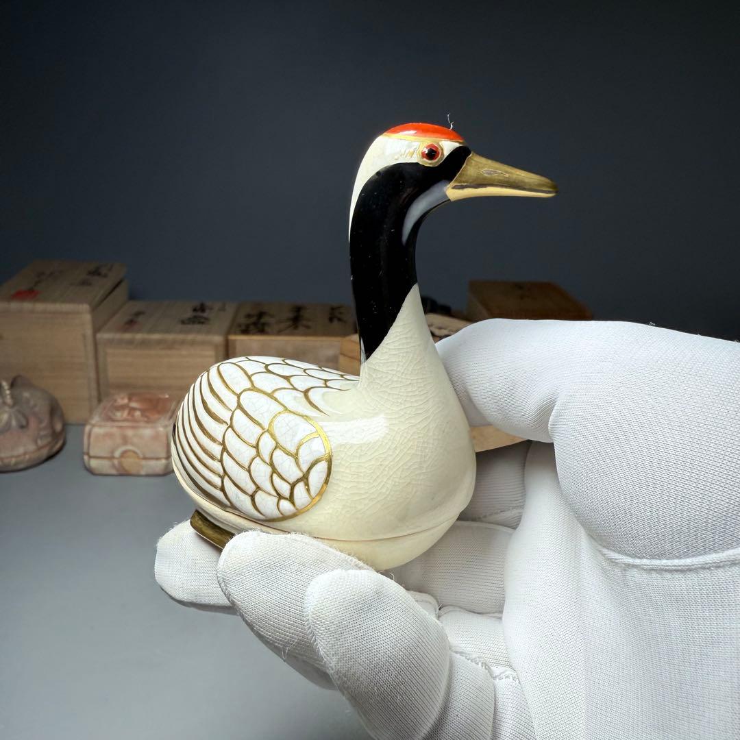 香合まとめて七点　茶道具　仁清写　桐鳳　豊斎　萩　清水　裏千家　表千家　お香