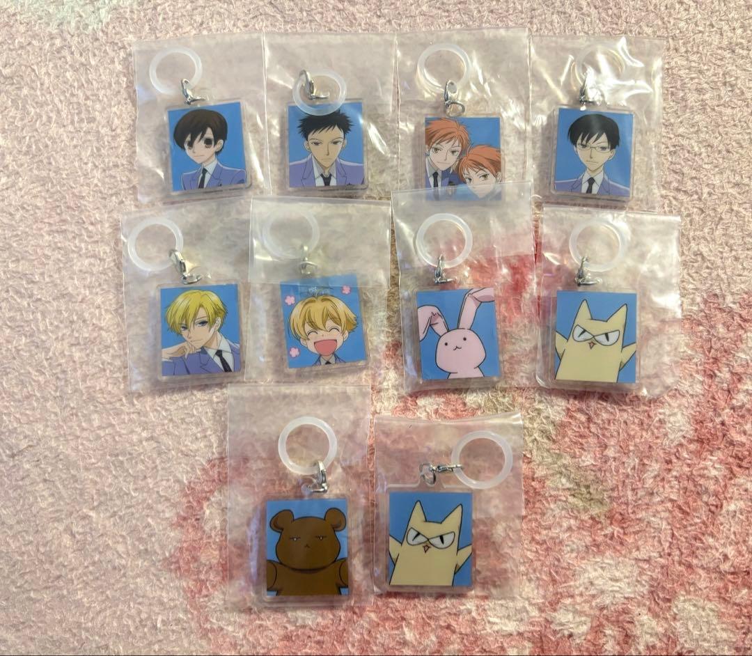 桜蘭高校ホスト部 めじるしアクセサリー 全種コンプセット