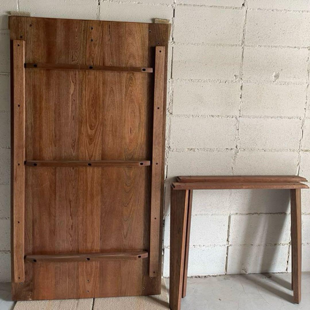 ウォールナット無垢材　ダイニングテーブル　ダイニング5点　朝日木材加工　アクタス