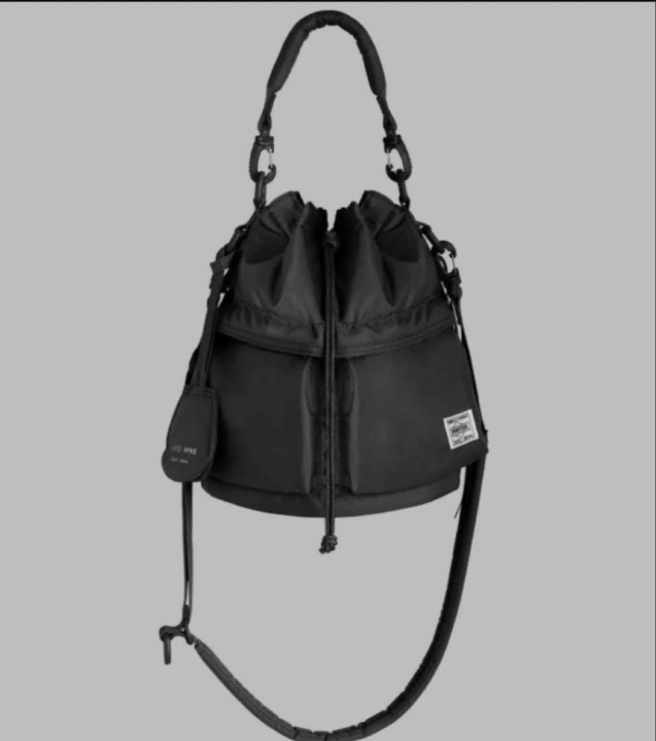 25aw HYKE x PORTER TOOL BAG BLACK 黒