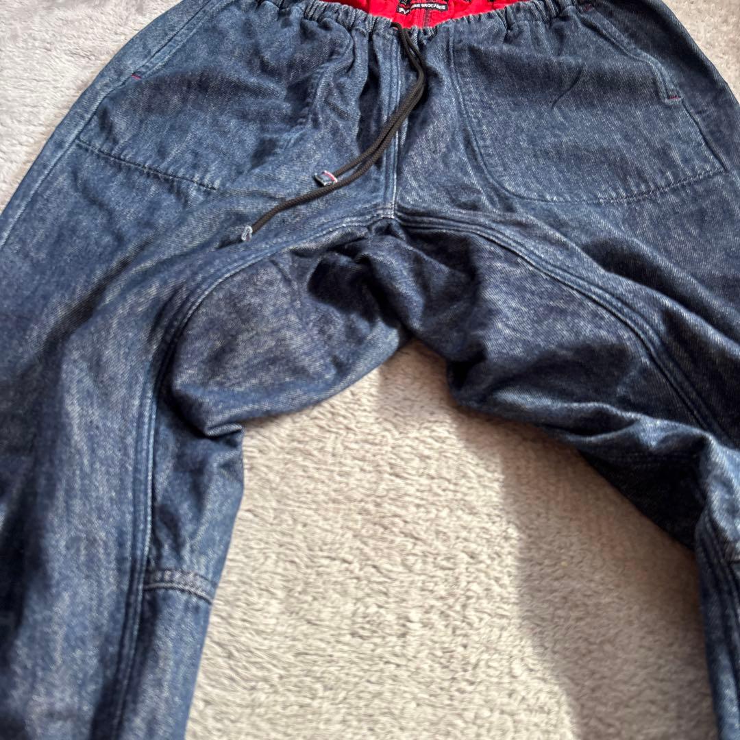 TIGRE BROCANTE コットンパンツ 裏地赤 ナチュラン