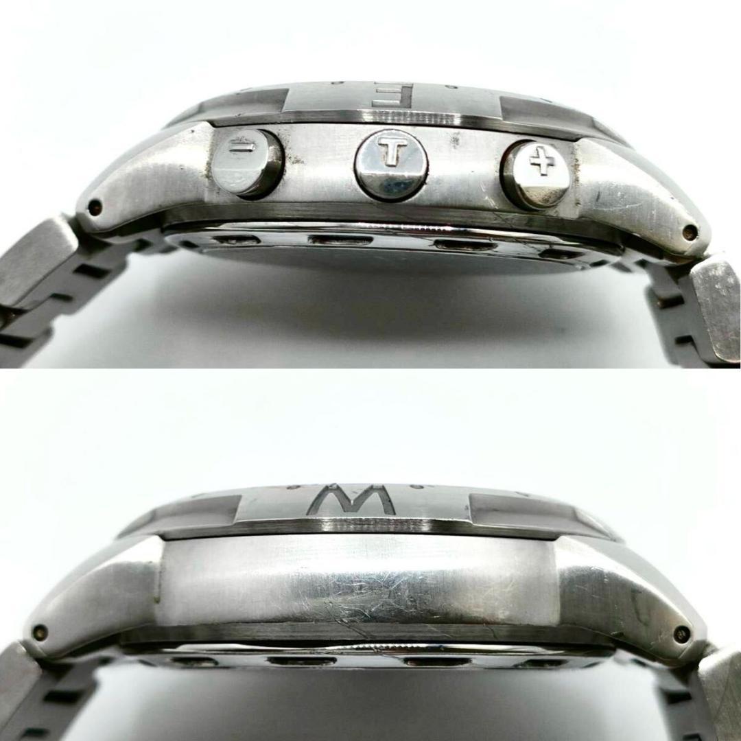 TISSOT 腕時計 T-TOUCH アナデジ クォーツ ブラック文字盤 QZ