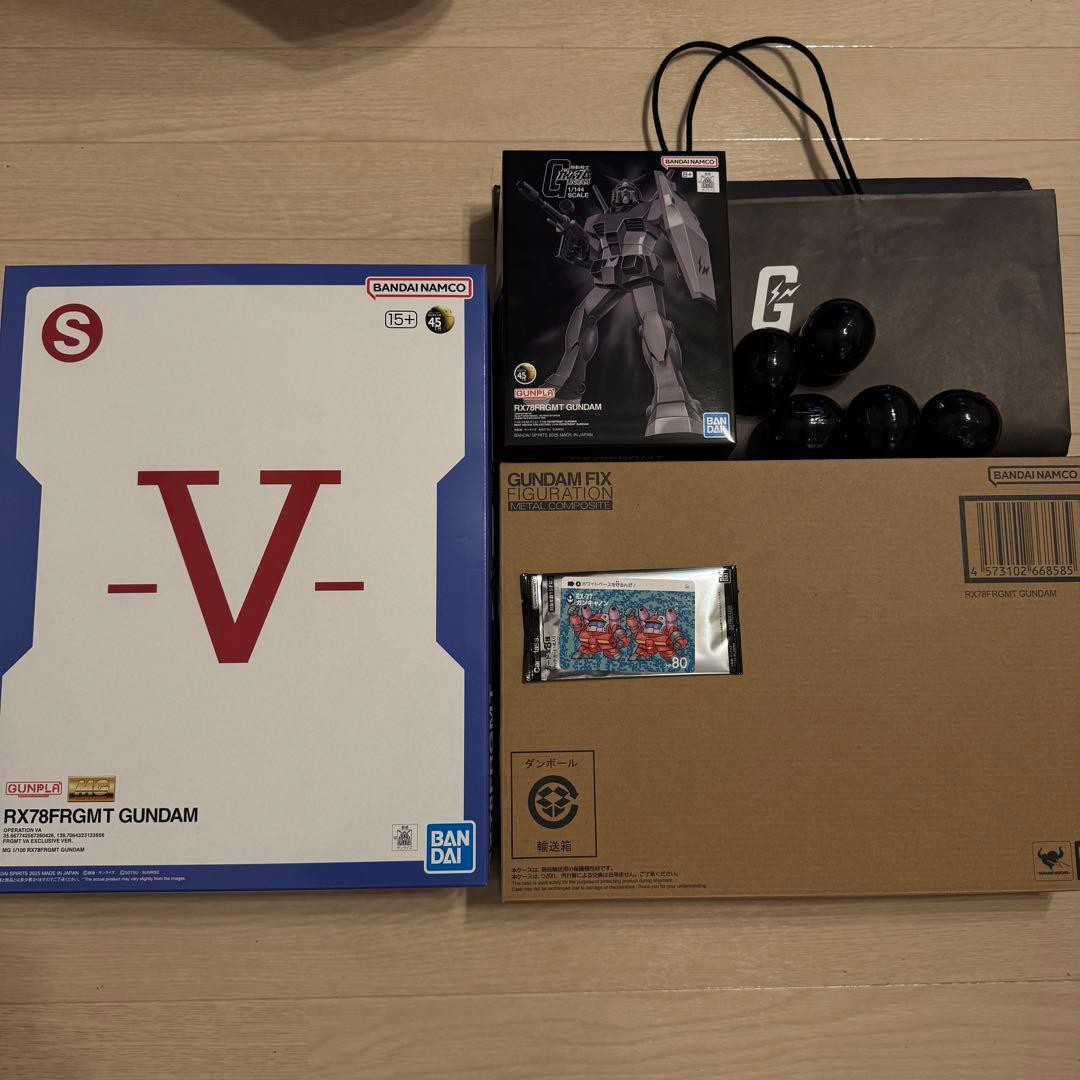 6点セット FRAGMENTGUNDAM ガンプラ完成品　フラグメント