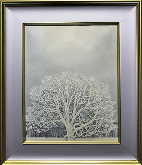 東山魁夷 【冬華】 工芸画