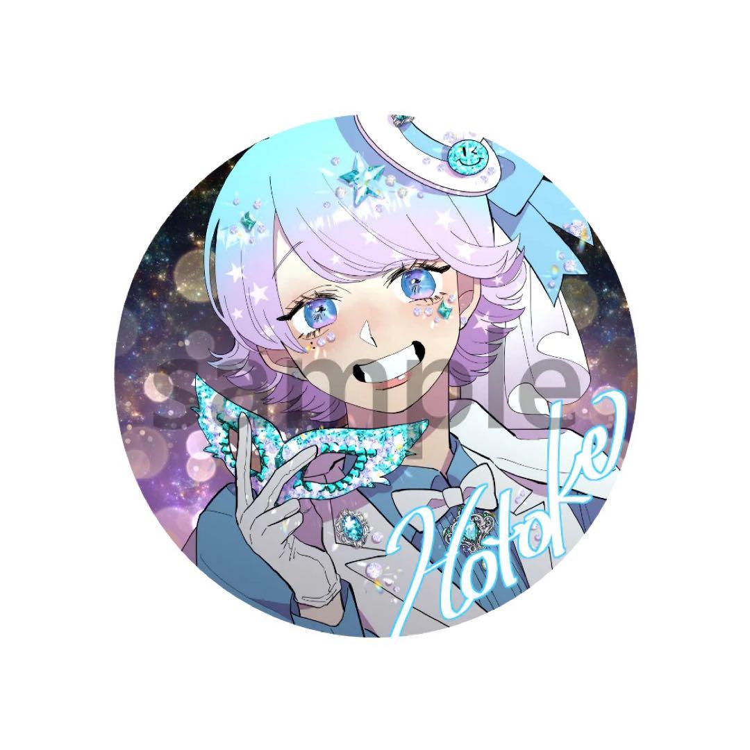 いれいす hotoke ほとけ 缶バッジ 怪盗 怪盗スマイリー 1点