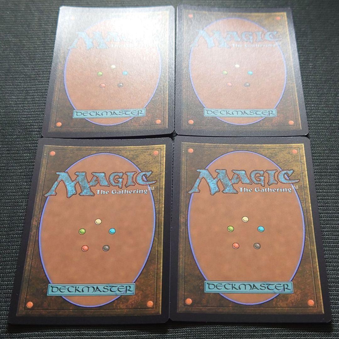 mtg 超稀少 英語版 ボーダーレス FOIL 喉首狙い 4枚セット