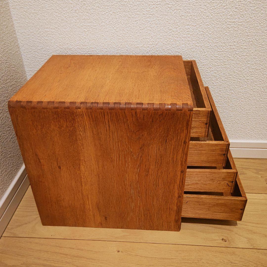 リペア済 美品　 4段小引き出し　 昭和レトロ アンティーク　引き出し　年代物