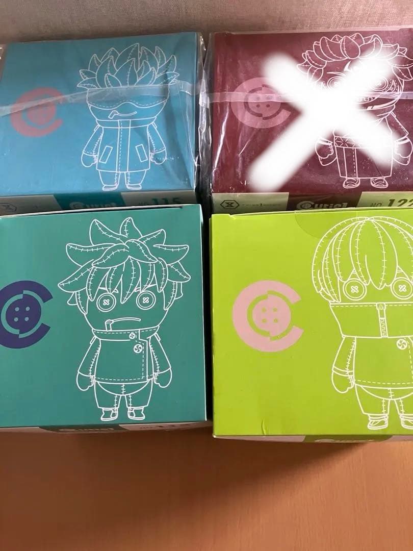 Cutie1 呪術廻戦　五条悟　伏黒恵　狗巻棘　両面宿儺　4体セット