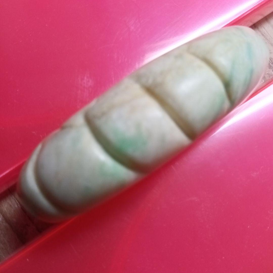 極上翡翠 　大型環状勾玉　秀麗勾玉　護符勾玉　歴史史料　極彩極上翡翠勾玉