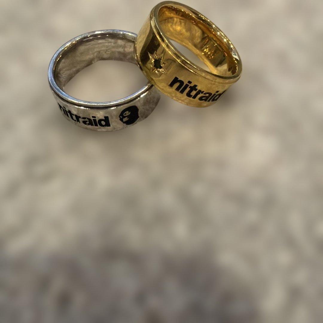 nitraid ゴールドリング　シルバーリングセット