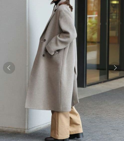 2024AW MANTECO WOOLEN テーラーコート 36