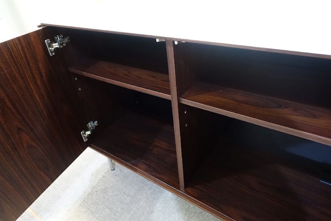 CIBONE シェルフ　サイドボード　人工大理石　マガジンラック