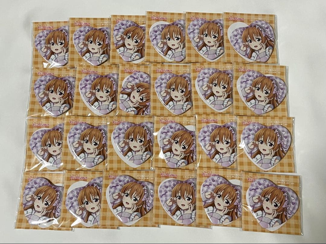 虹ヶ咲学園 ラブライブ 近江彼方 じゃーじめいど ハート缶バッジ