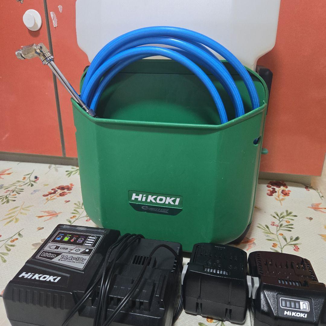 最終値下げ☆HiKOKI 高圧洗浄機本体　バッテリー充電器付き