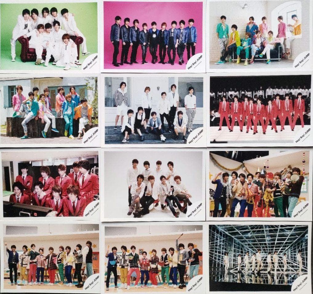 Hey!Say!Jump 公式写真 集合 ④ デビュー～2023 海外 ライブ