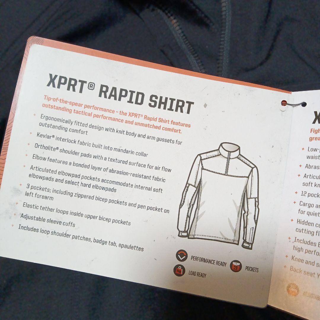 新品 5.11 タクティカル エクスパート ラピッド シャツ 長袖