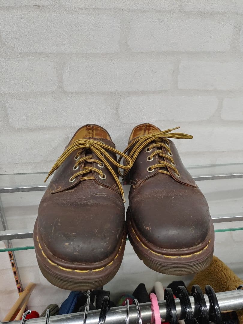 Dr.Martens 4ホールシューズ　イングランド製　状態△　７　革靴