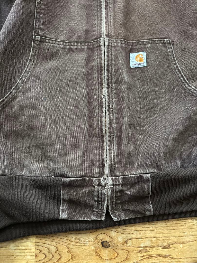 Carharttアクティブジャケット ブラウン XLサイズ