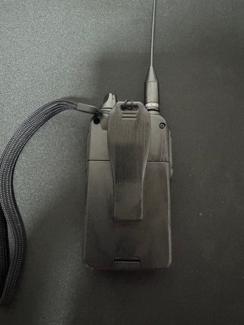 極美品 ALINCO DJ-PV1D スピーカーマイク+イヤホンマイク+アンテナ