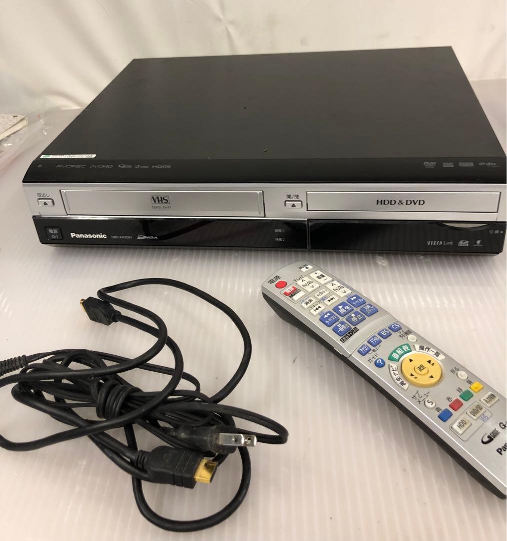 9h15 Panasonic DMR-XW200V VHS&DVDレコーダー